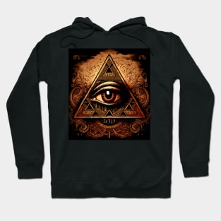 illuminati-inspired, eye Hoodie